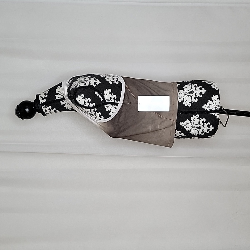 Athleta White to Brown Ombre Racerback Tank Top - Picture 3 of 5